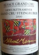 Albert Mann - Gewrztraminer Alsace Grand Cru Steingrubler 2020